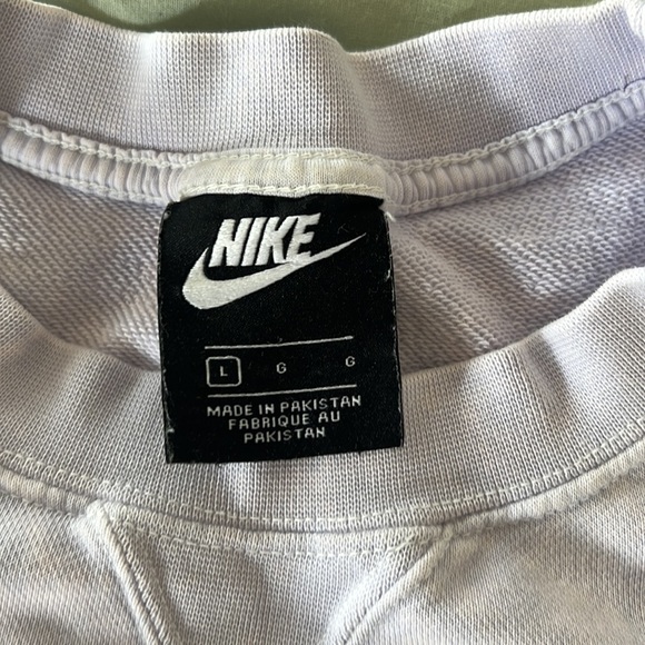 Nike purple sweat tank top - Picture 3 of 4